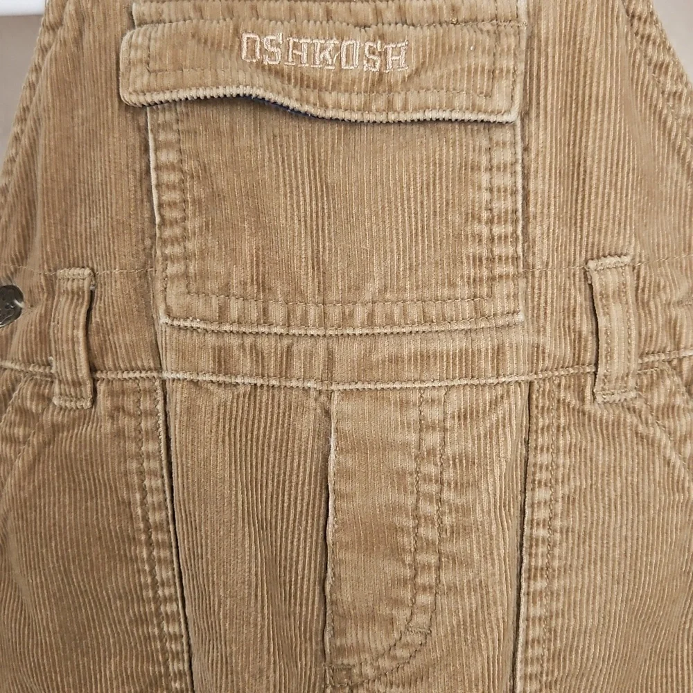 OshKosh B'gosh Tan Kids Overalls Curdory